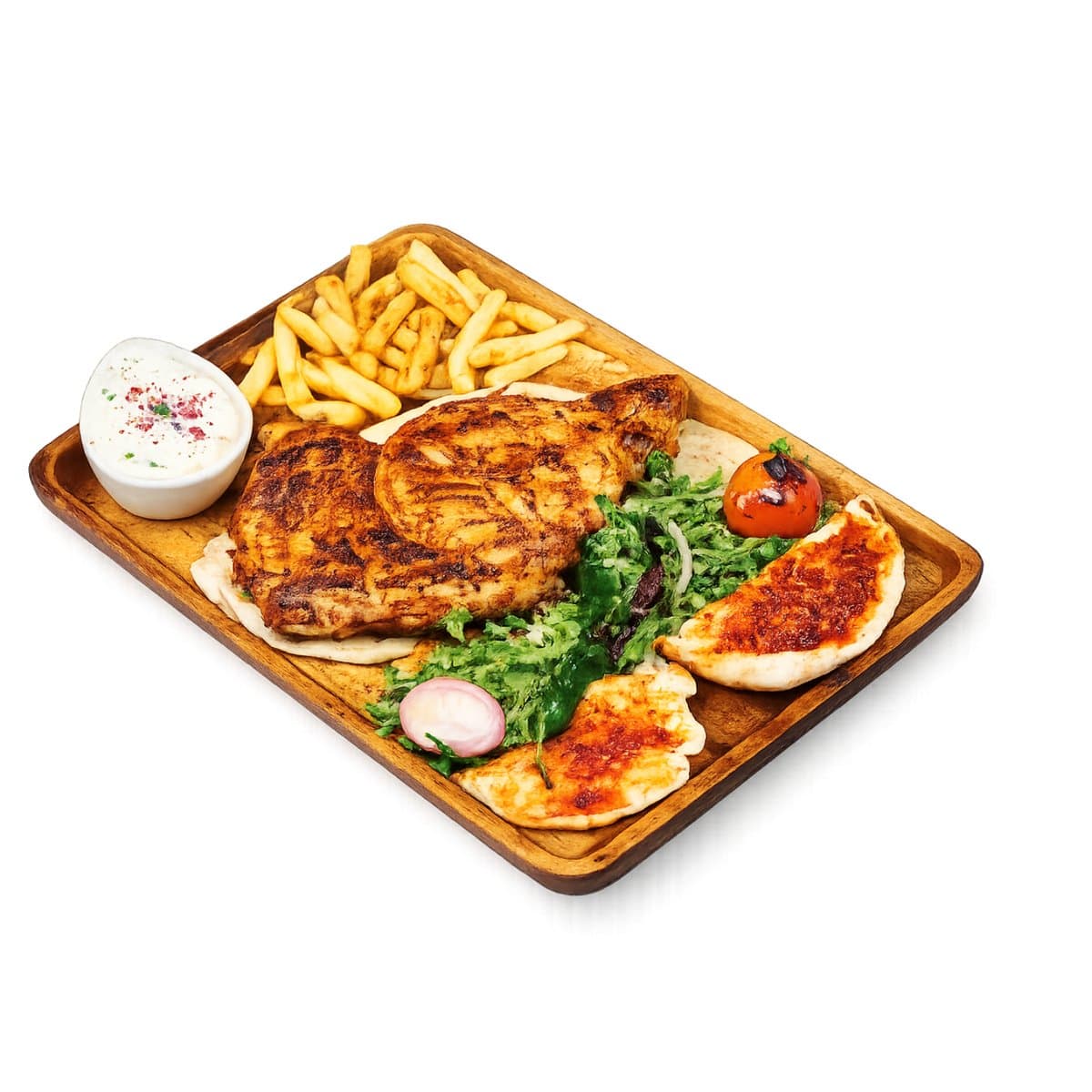 Half Grilled Chicken (Bread)